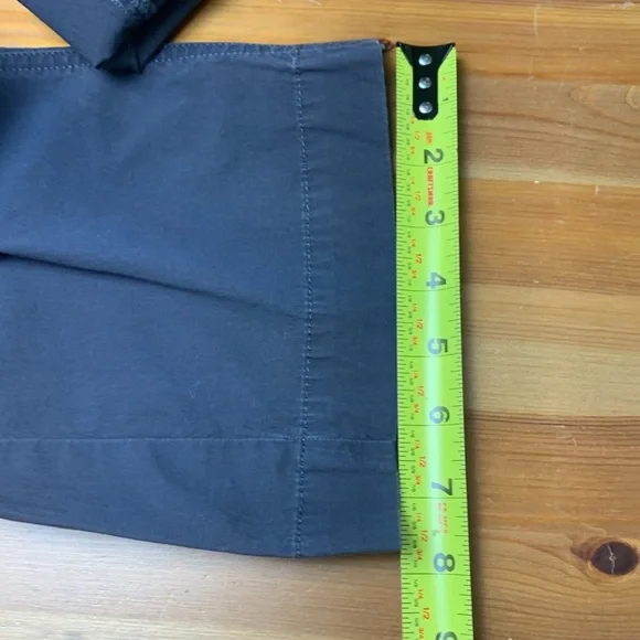 MEC Organic Cotton Technical Hiking Pants, Convertible , Blue/Gray - Picture 15 of 16